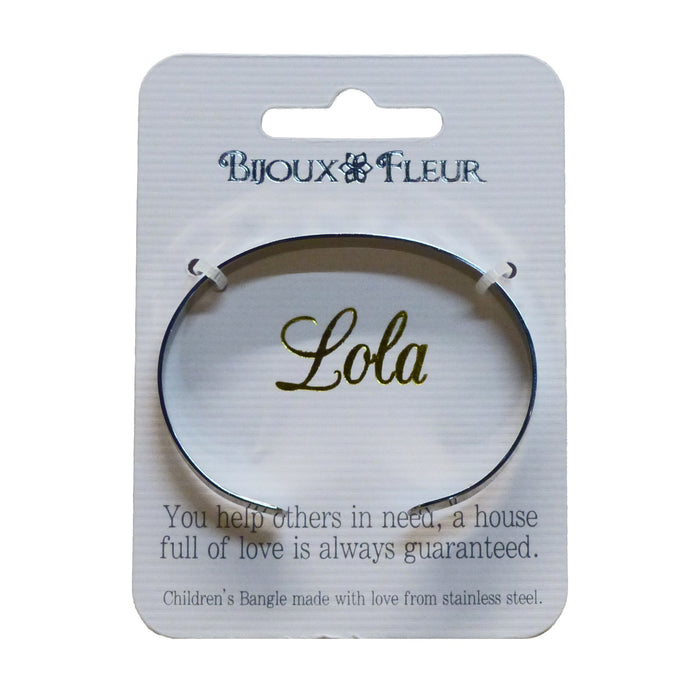 Bijoux Fleur Childrens' Bangles - Names