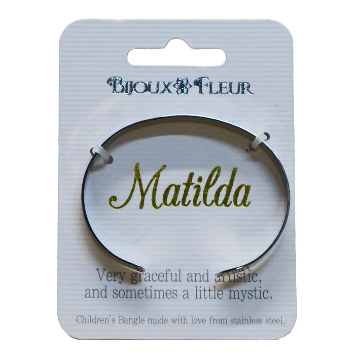 Bijoux Fleur Childrens' Bangles - Names