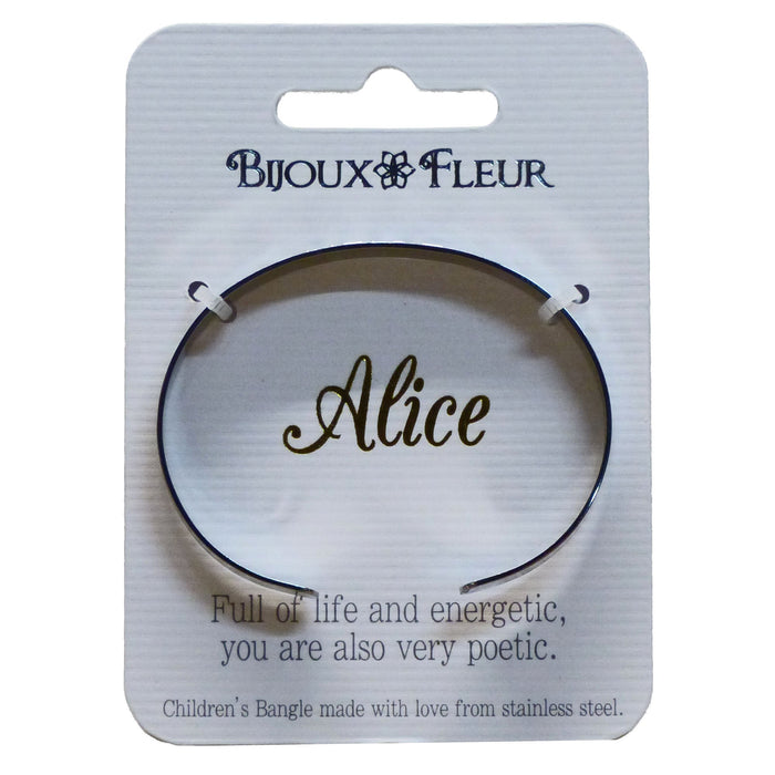 Bijoux Fleur Childrens' Bangles - Names
