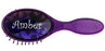 BJH011 Girls Bejewelled Hairbrush - Amber
