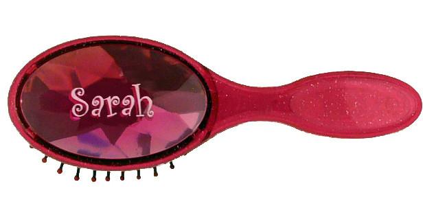 BJH083 Girls Bejewelled Hairbrush - Sarah