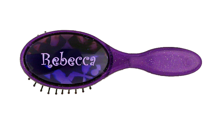 Girls' Bejewelled Hairbrushes - Over 90 Names Available