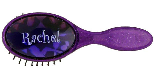BJH158 Girls Bejewelled Hairbrush - Rachel
