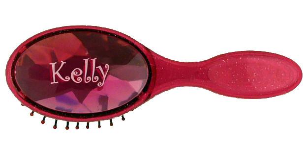 BJH171 Girls Bejewelled Hairbrush - Kelly