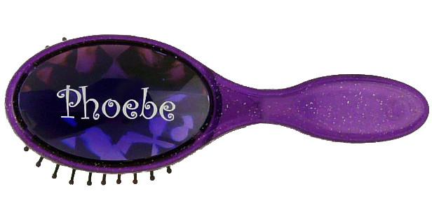 BJH174 Girls Bejewelled Hairbrush - Phoebe