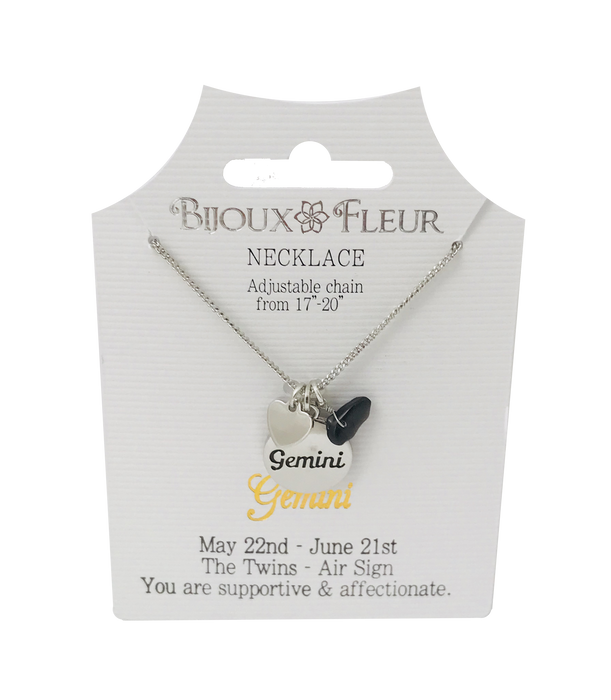 Bijoux Fleur Necklace - Zodiac Signs