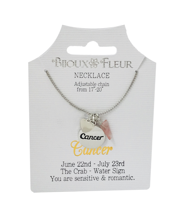 Bijoux Fleur Necklace - Zodiac Signs