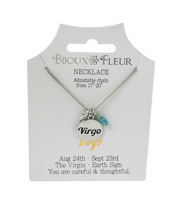 Bijoux Fleur Necklace - Zodiac Signs