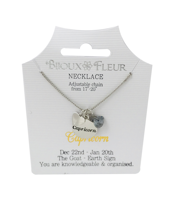 Bijoux Fleur Necklace - Zodiac Signs