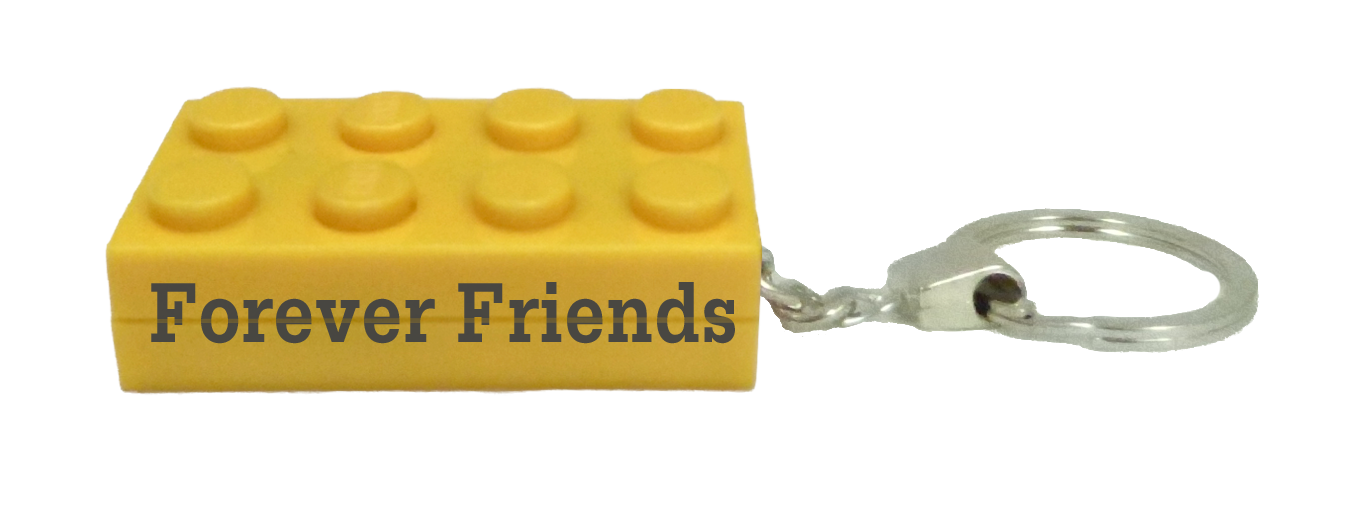 Brick Torch Keyrings - Boys Names