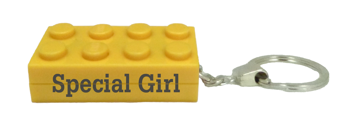 Brick Torch Keyrings - Girls Names