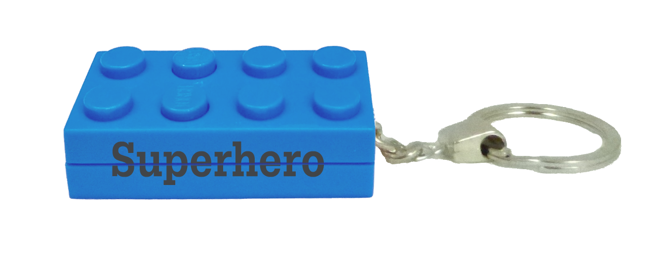 Brick Torch Keyrings - Boys Names