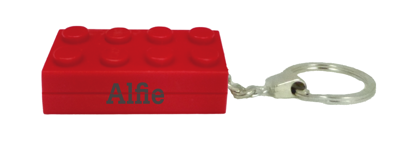 Brick Torch Keyrings - Boys Names