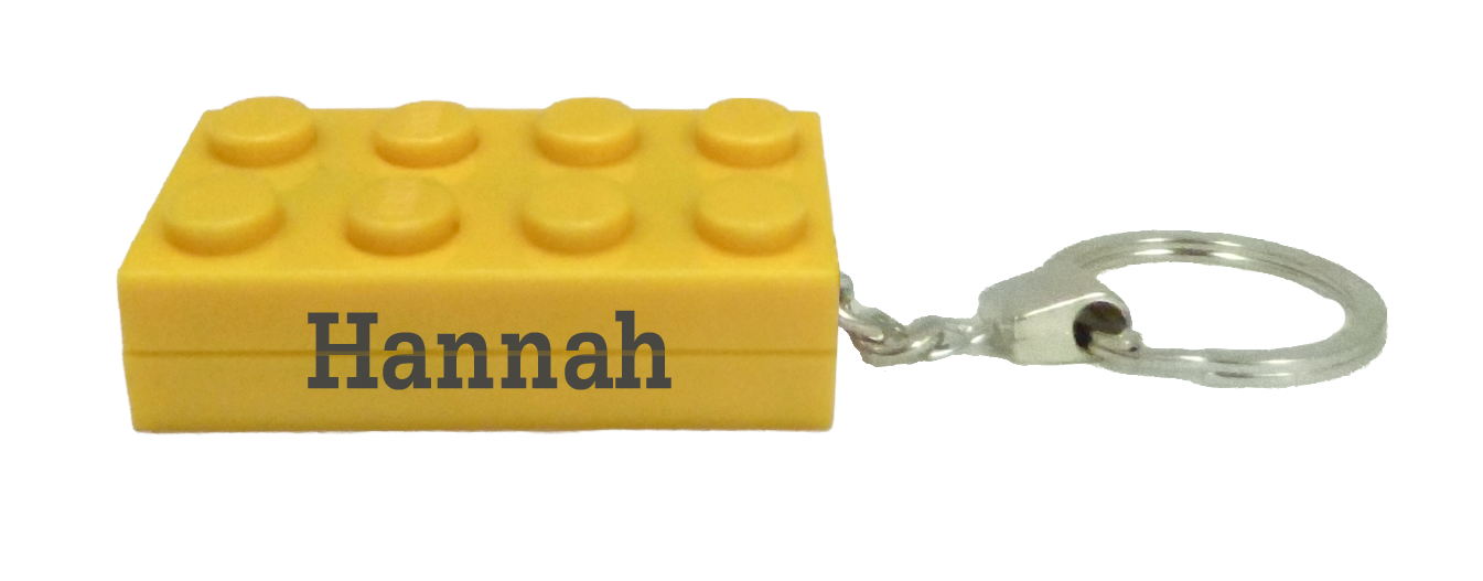 Brick Torch Keyrings - Girls Names