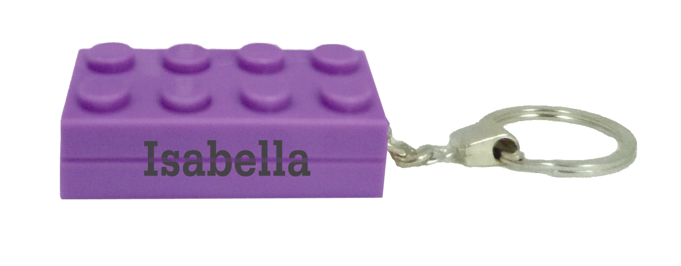 Brick Torch Keyrings - Girls Names