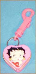 BP1008 Betty Boop Heart Keyring