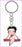 BP1109 Betty Boop Sitting On Name Keyring