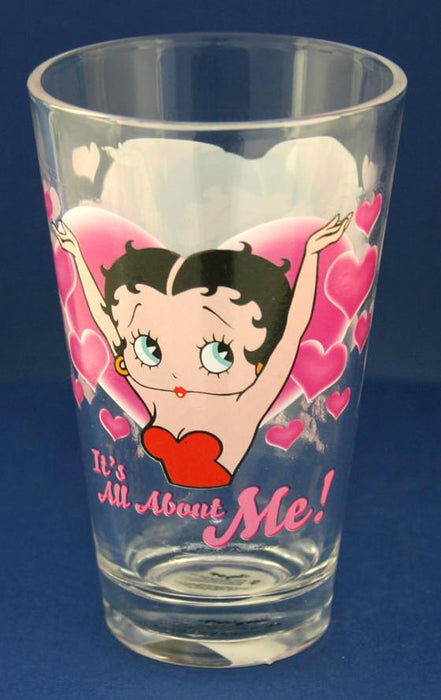 Betty Boop 1/2 Pint All About Me Glass