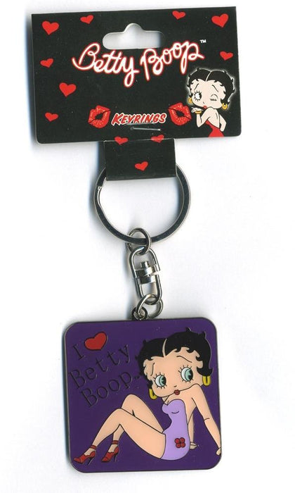 BP2063 Betty Boop I Love Betty Keyring
