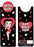 BP2069 Betty Boop Black Hearts Bookmark