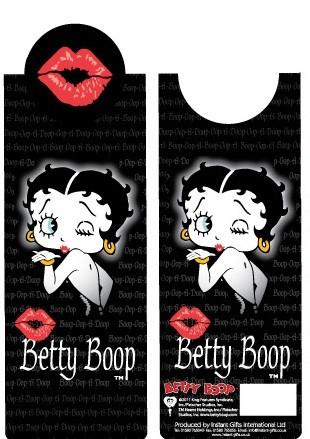 BP2073 Betty Boop Black Poster Bookmark