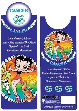 BP2089 Betty Boop Cancer Bookmark