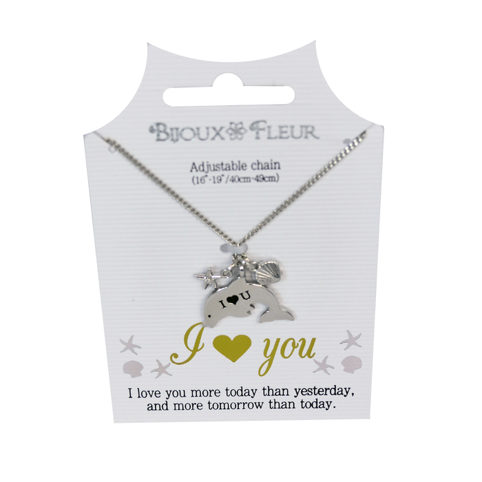 Bijoux Fleur Dolphin Necklace - Generic Titles