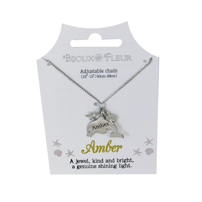 Bijoux Fleur Dolphin Necklace - Names