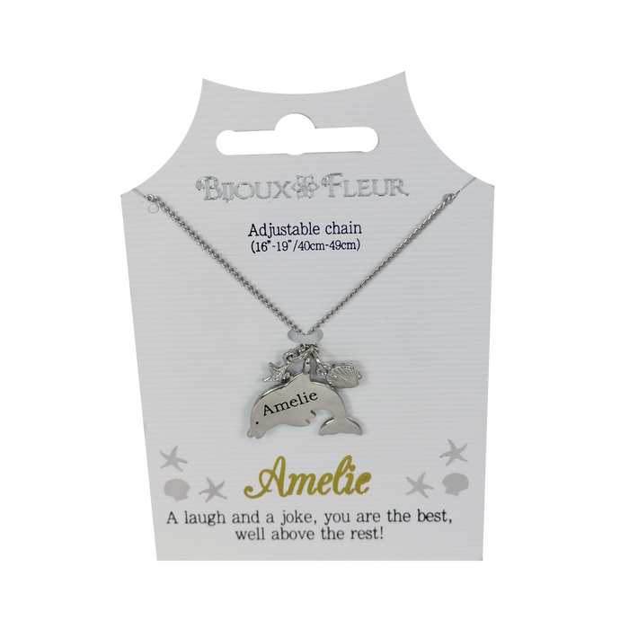 Bijoux Fleur Dolphin Necklace - Names