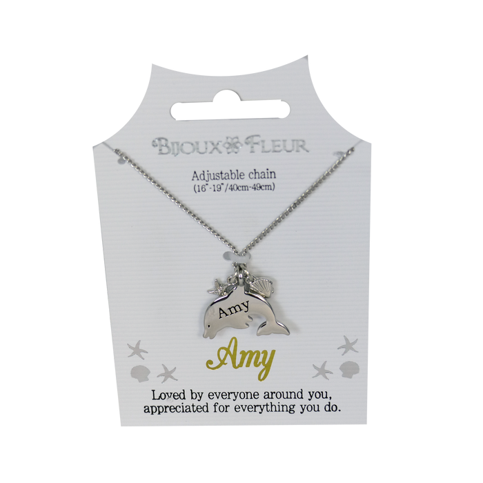 Bijoux Fleur Dolphin Necklace - Names