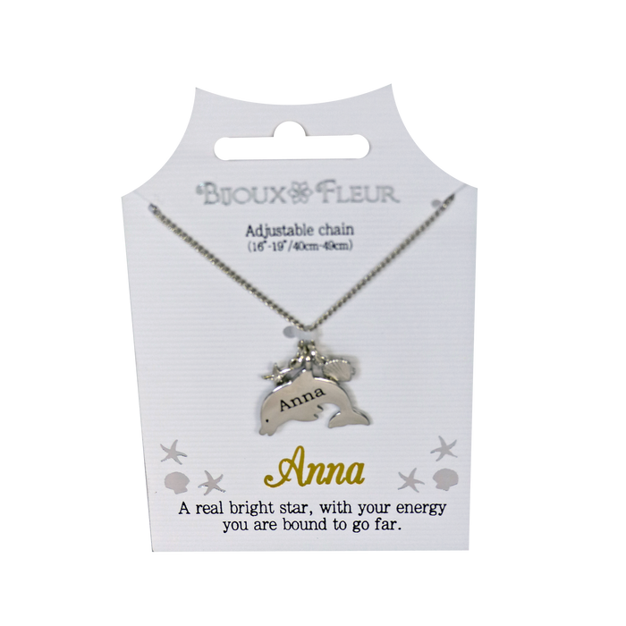 Bijoux Fleur Dolphin Necklace - Names