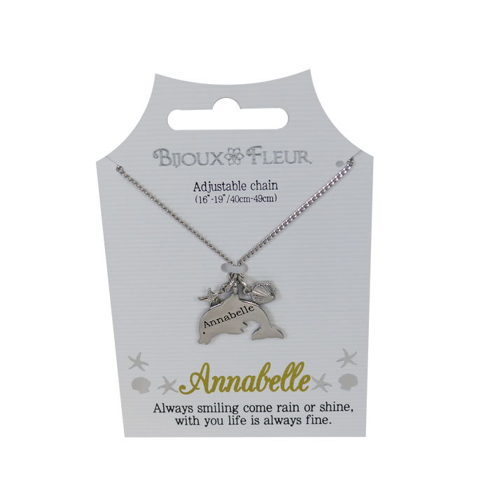 Bijoux Fleur Dolphin Necklace - Names