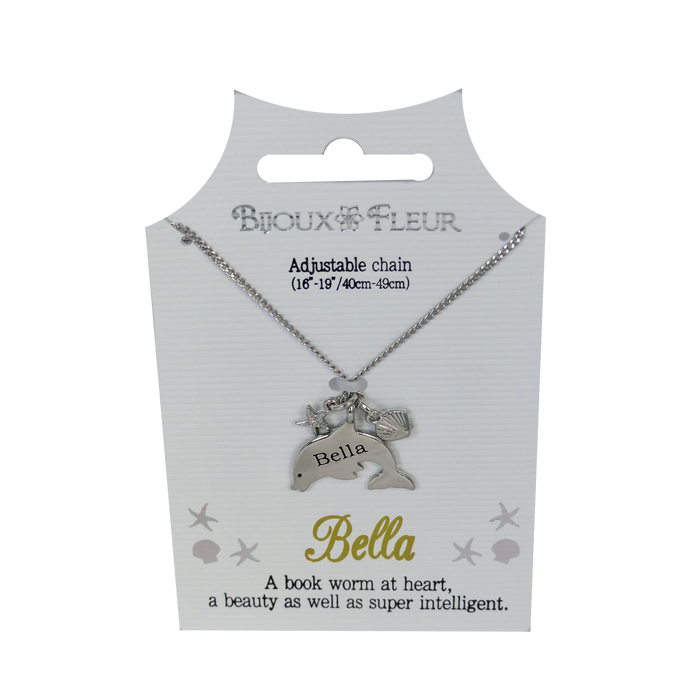 Bijoux Fleur Dolphin Necklace - Names
