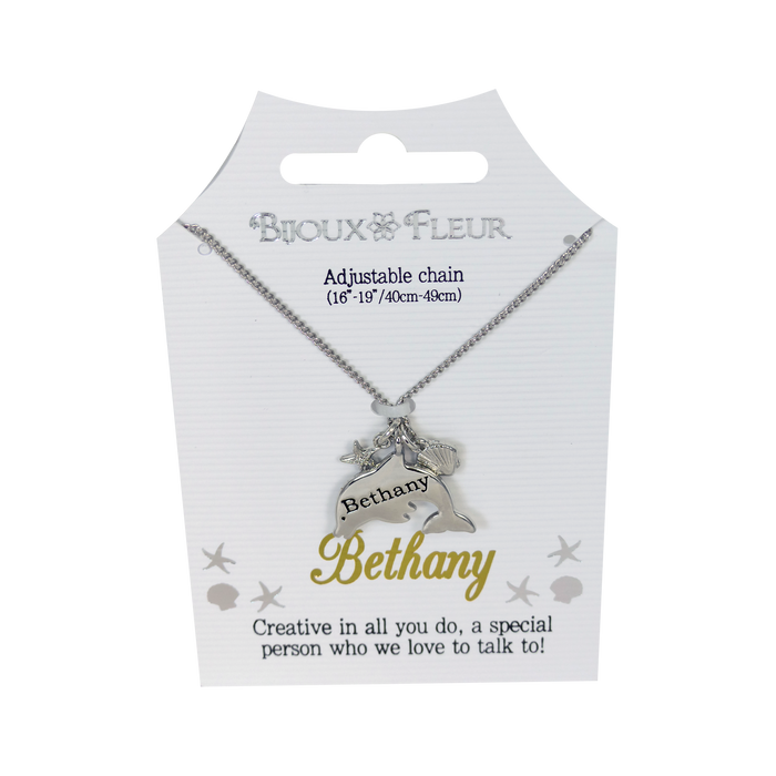 Bijoux Fleur Dolphin Necklace - Names