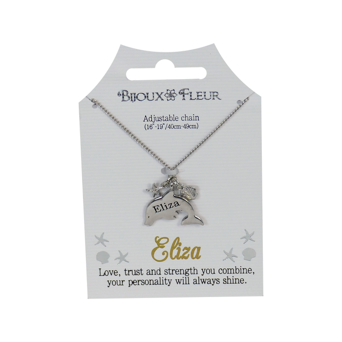 Bijoux Fleur Dolphin Necklace - Names