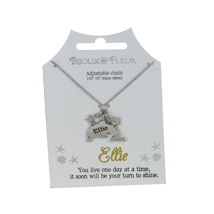 Bijoux Fleur Dolphin Necklace - Names