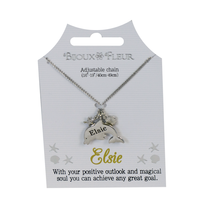 Bijoux Fleur Dolphin Necklace - Names