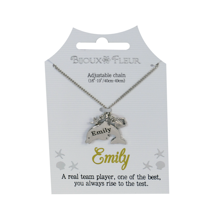 Bijoux Fleur Dolphin Necklace - Names