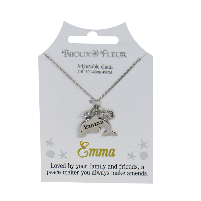 Bijoux Fleur Dolphin Necklace - Names