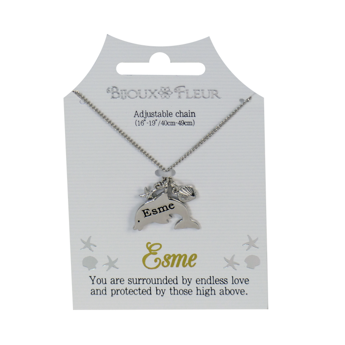 Bijoux Fleur Dolphin Necklace - Names