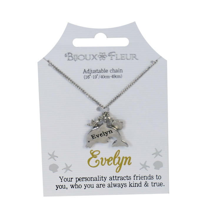 Bijoux Fleur Dolphin Necklace - Names