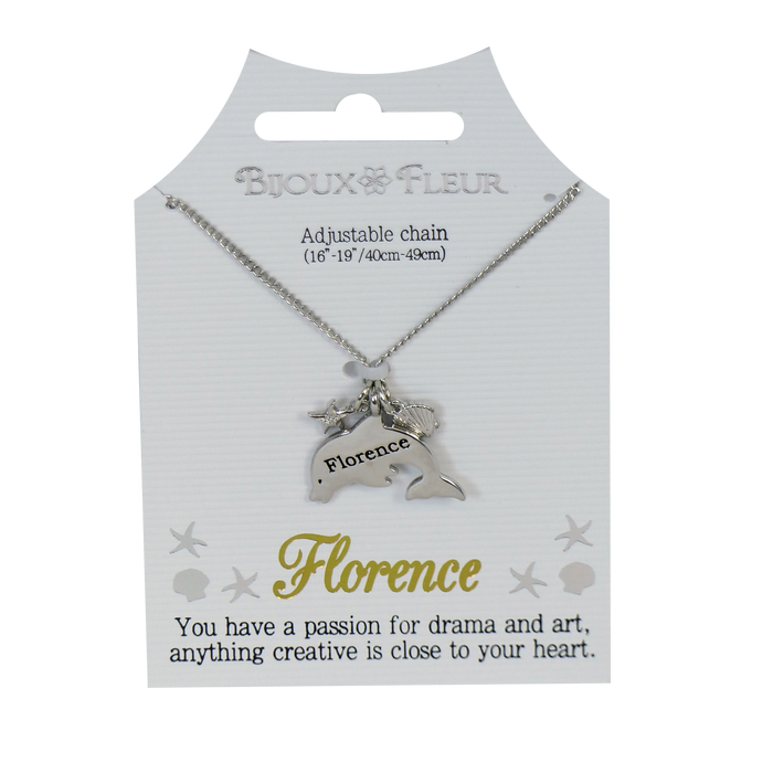 Bijoux Fleur Dolphin Necklace - Names