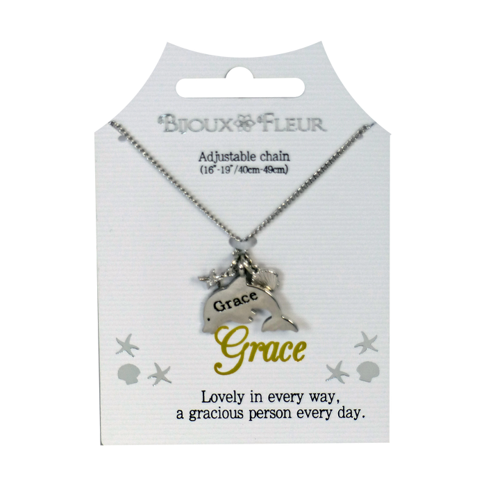 Bijoux Fleur Dolphin Necklace - Names