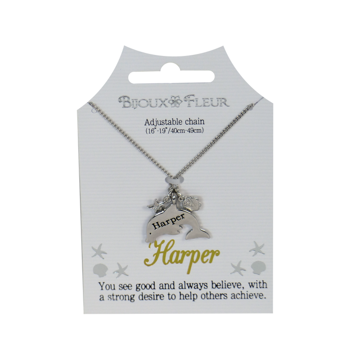 Bijoux Fleur Dolphin Necklace - Names