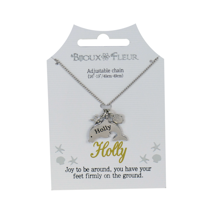Bijoux Fleur Dolphin Necklace - Names