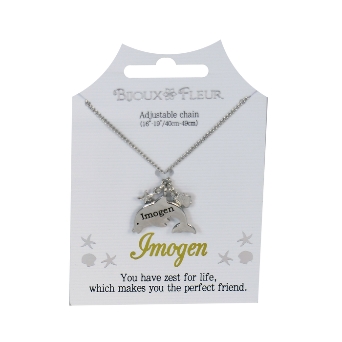 Bijoux Fleur Dolphin Necklace - Names