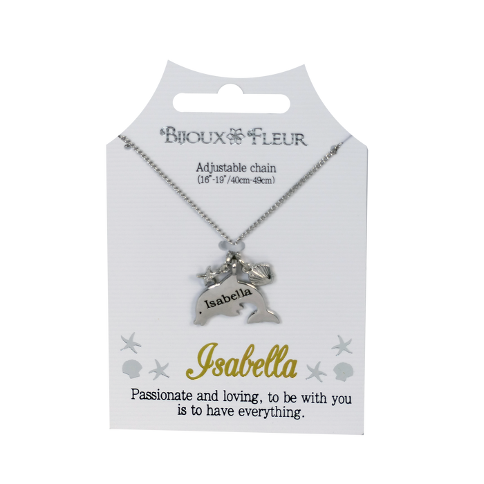 Bijoux Fleur Dolphin Necklace - Names