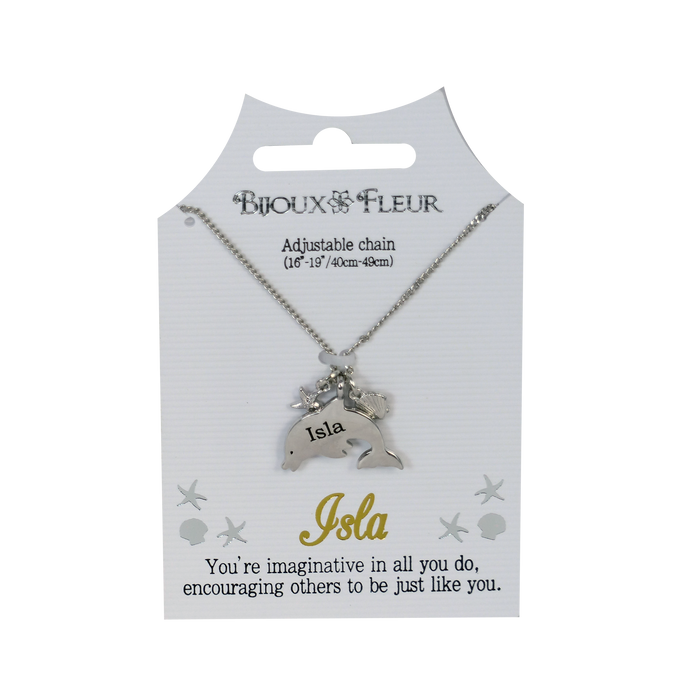 Bijoux Fleur Dolphin Necklace - Names