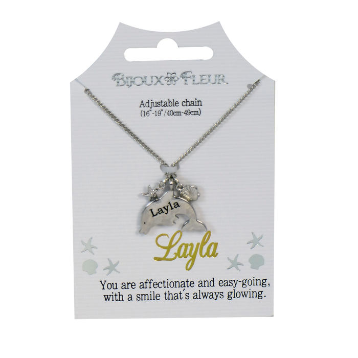 Bijoux Fleur Dolphin Necklace - Names
