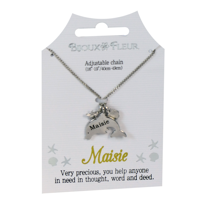 Bijoux Fleur Dolphin Necklace - Names